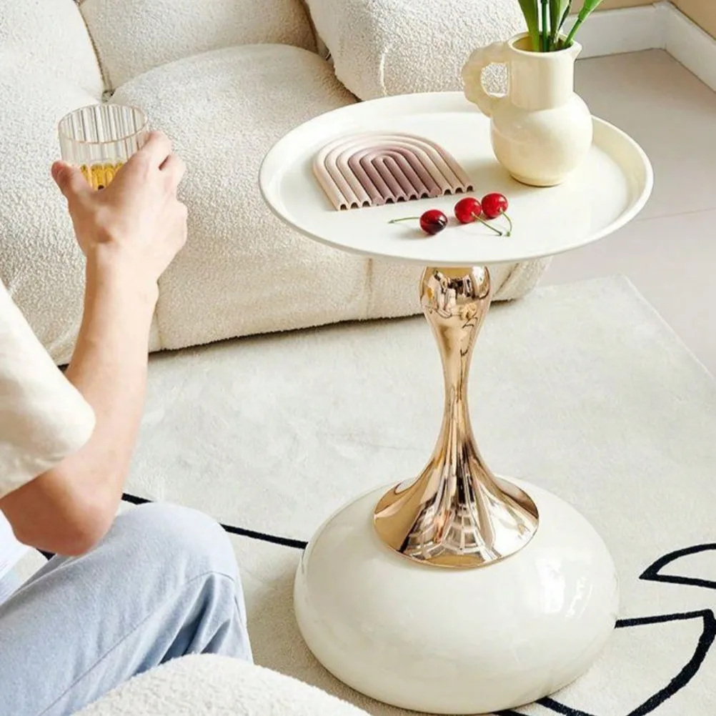 Coffee Table Nordic Sofa Side Table Corner Table Living Room Mini Table Balcony Storage Rack Iron Bedside