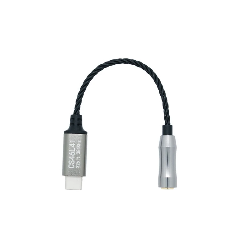 Ÿ-C  3.5Mm Hifi    CS46L41 Ĩ ڵ DAC   ̺, ȵ̵ Win10 