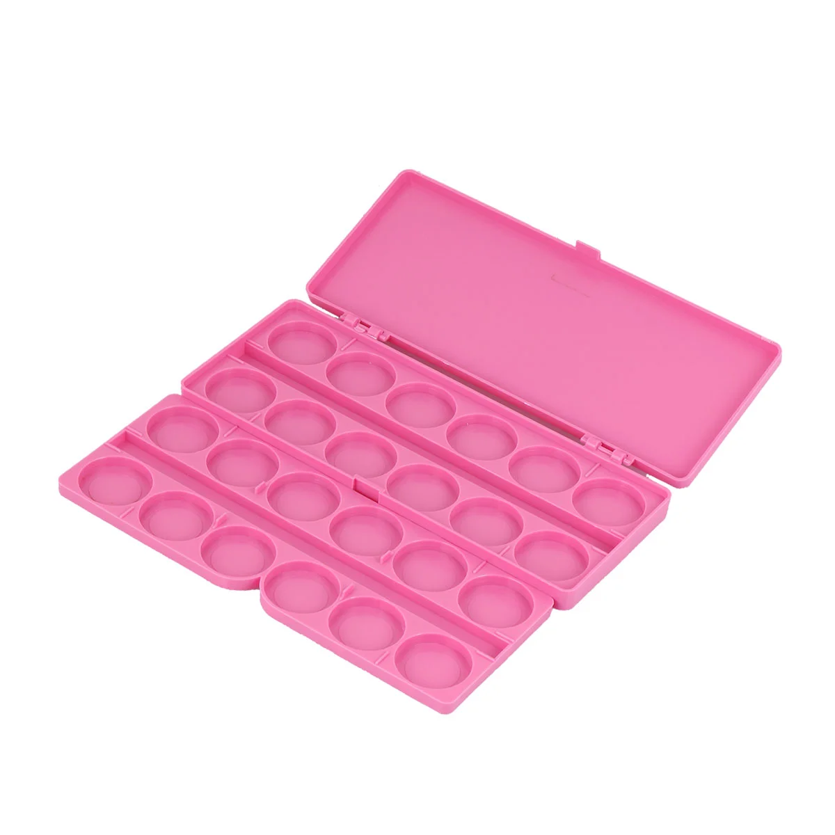 

Manicure Painting Box Watercolor Painting Tray Gouache Pigment Mixing Tray Plastic Storage Box White Watercolor Painting Tray