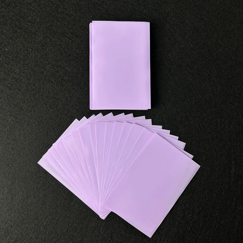 50pcs Korea Photo Card Sleeves 61x91mm Clear Acid Free CPP Card Cover 3 Inch Photocard Holographic Protector Film Album Binder