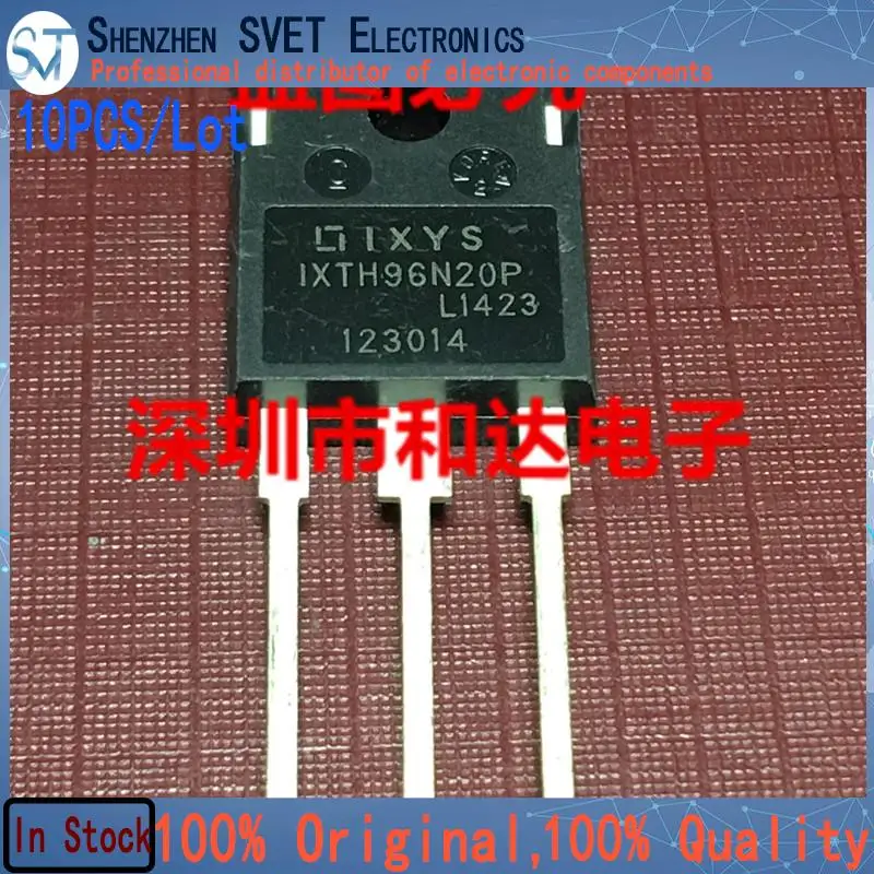 

10PCS/Lot IXTH96N20P TO-247 New Imported Original 100%Test In Stock Fast Ship