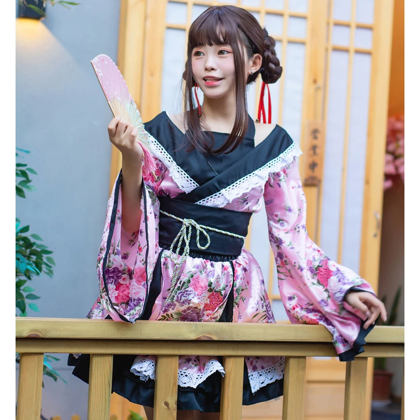 Lt Pink Kimono