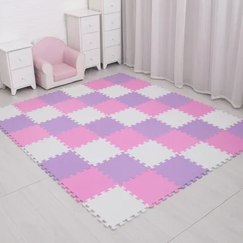 mei qi cool playmat baby EVA Foam Play Puzzle Mat for kids Interlocking Exercise Tiles Floor Carpet Rug,Each 29X29X0.8cm 1