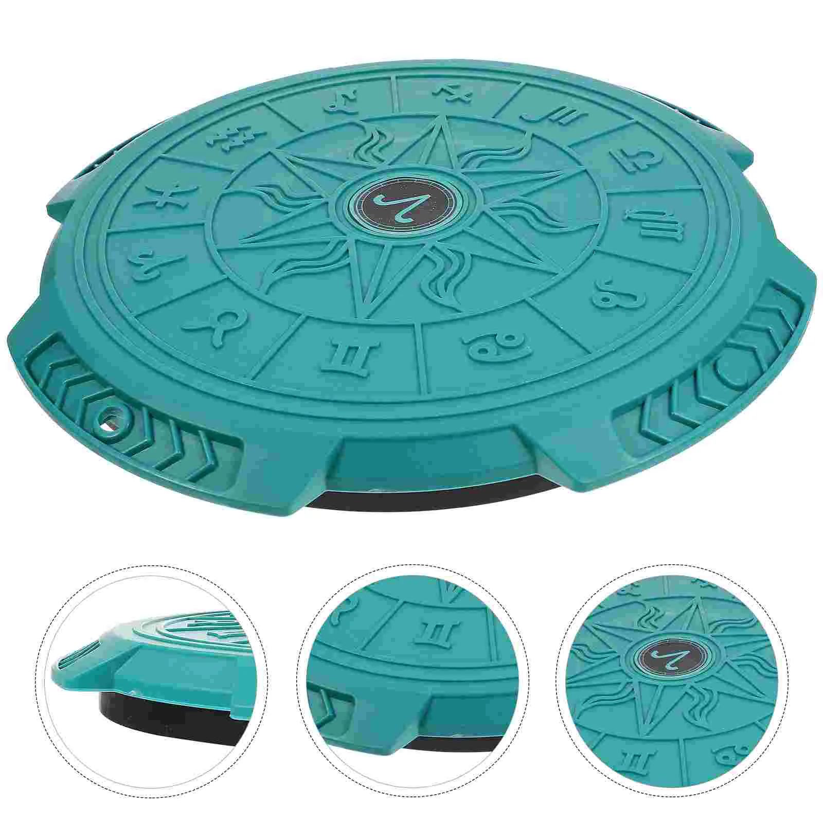 Plastic Steel Ball Twisting Waist Disc Fitness Machine Body Massage Board Rotating Board Female Equipment Slimming Disc Rope