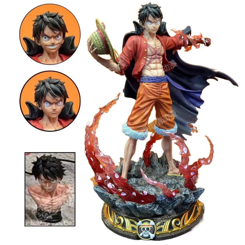

Monkey D Studio Luffy Figure 1/6 PVC One Piece GK Figurine Anime Model Statue Collection Toy OnePiece GK Figma 40cm Height
