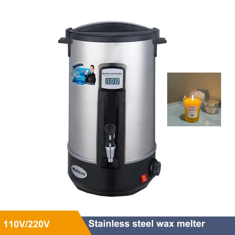 10.8L Commercial Electric Wax Heater Wax Warmer Melter Machine Candle Making Machine