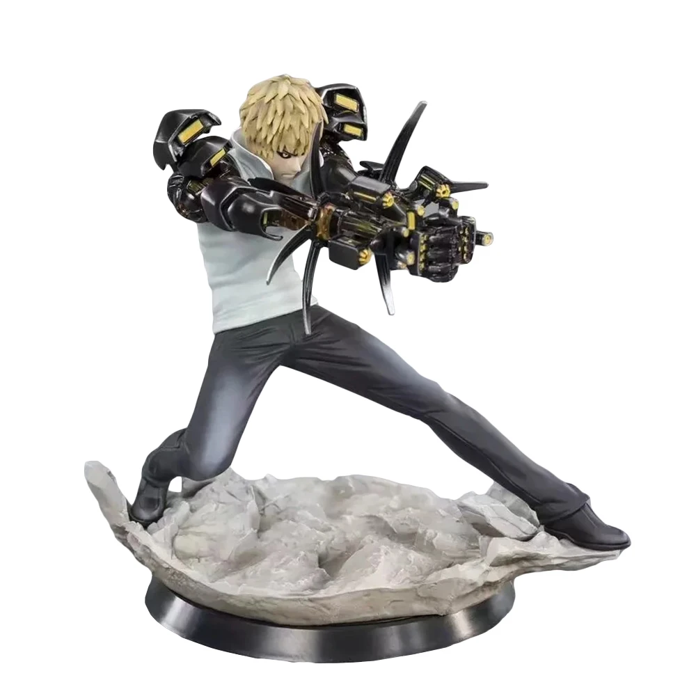 

ONE PUNCH MAN Genos Toys Pvc 15cm Movable Action Figure Figma Model PVC Anime Archetype Movie Saitama Doll Collectible Gift Kids