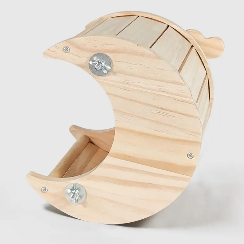 Eco Friendly Wooden Hamster House for Small Pets