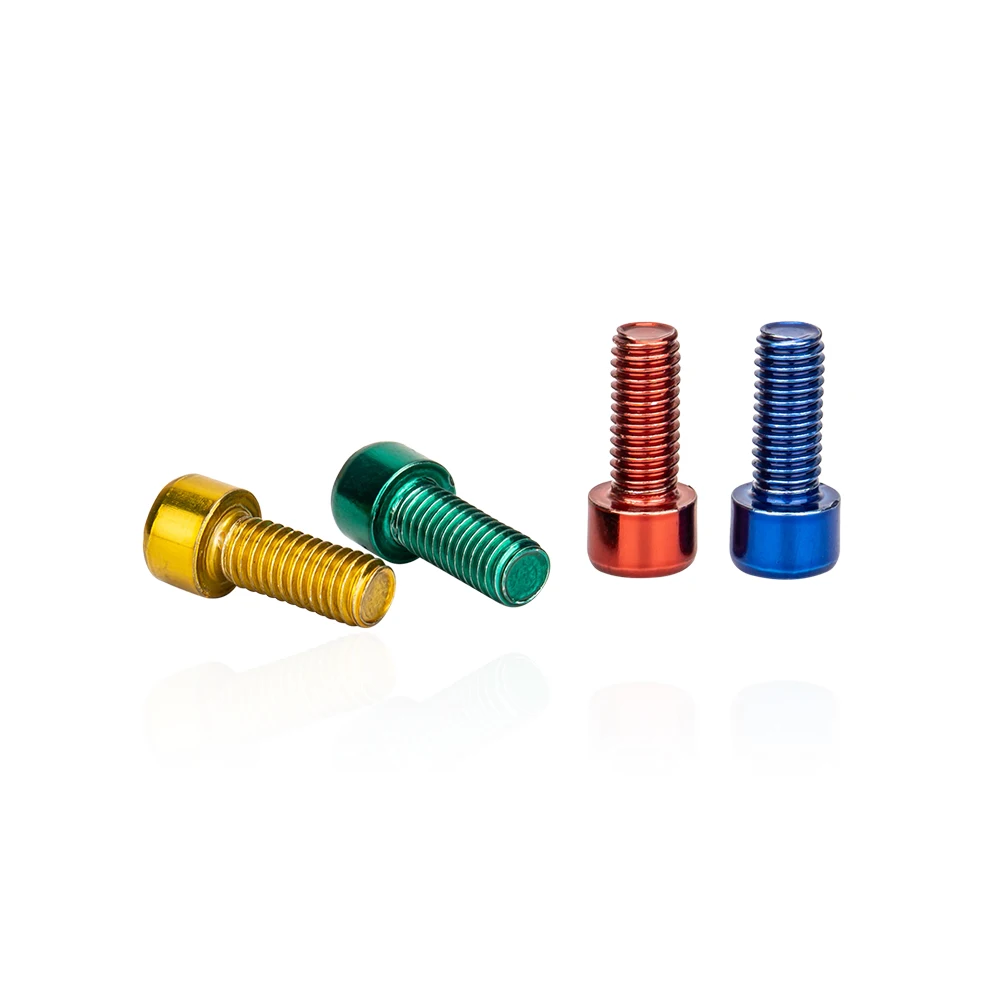 ZTTO 4 Stück MTB Rennrad Wasserflaschenhalter Schrauben Innensechskantschrauben M5 * 12 mm Flaschenhalter Schraube Becherkopfschraube Edelstahl – Detail 5