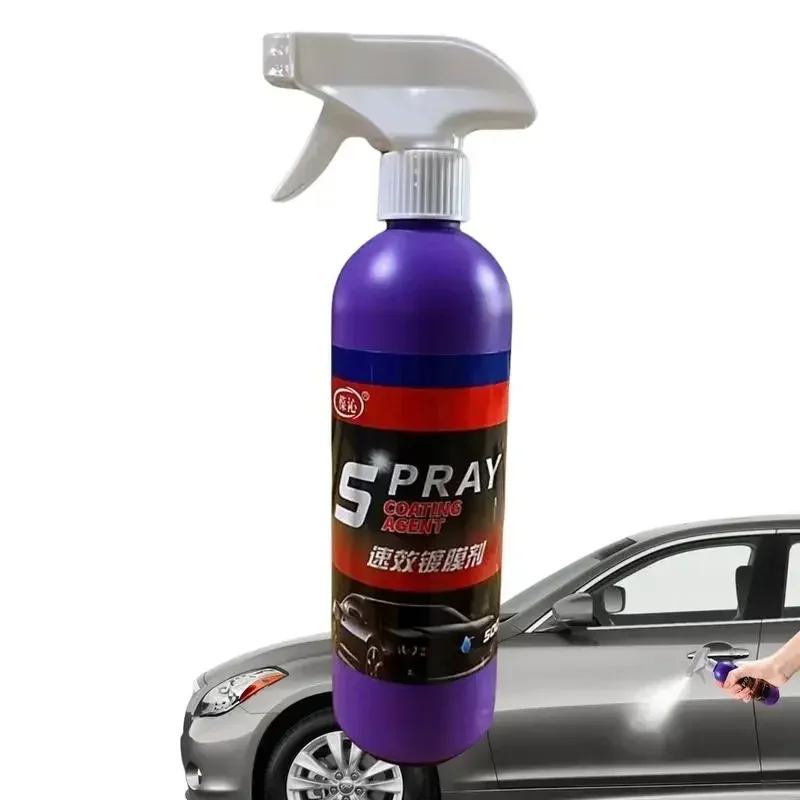 

Car Ceramic Coating Spray 500ml Fast Ceramic Coating Spray Protection Car Coating Wax Polishing Agent Fast Fine Stain Removal