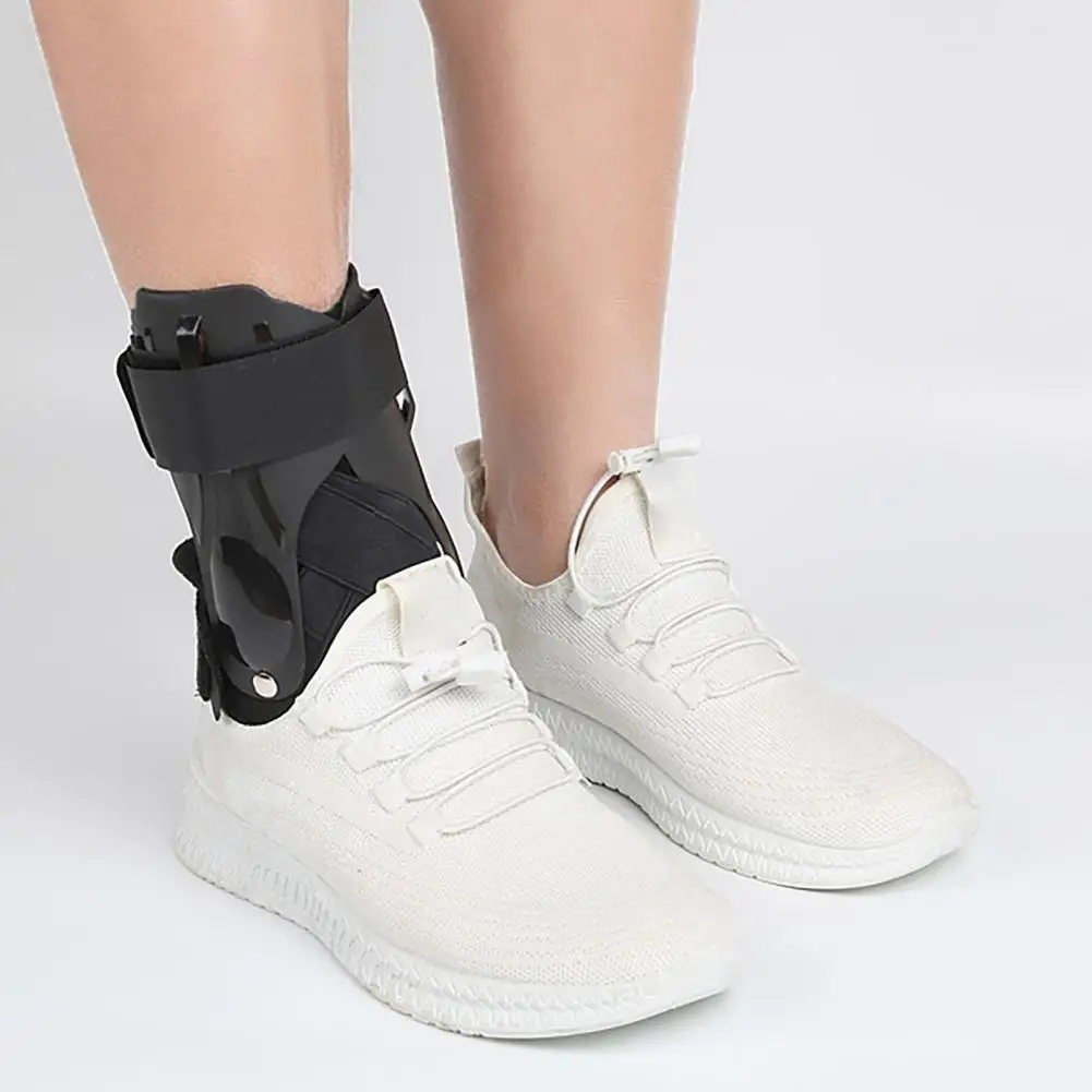 

1Pc Ankle Sleeve Fix Plastic Plate Gym Ankle Brace Stretchy Foot Wrap Arch Support