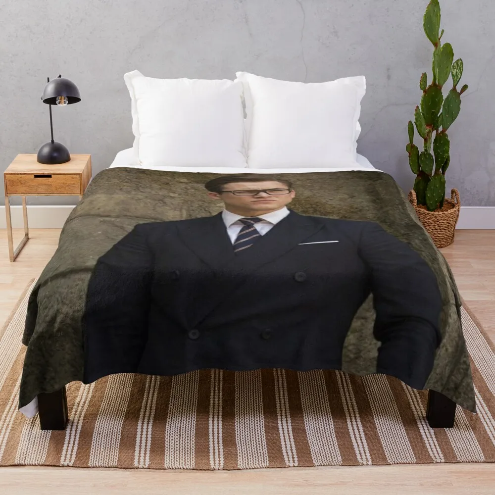 

The King's Man Throw Blanket Fluffy Blankets Large bed plaid Vintage Blanket sofa bed