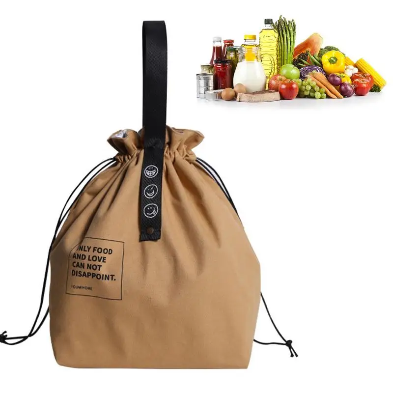 

Insulated Lunch Box Women And Men Lunch Bag Leak-Proof Lunch Bag Reusable Lunch Boxes For Work Picnic Easy Carrying