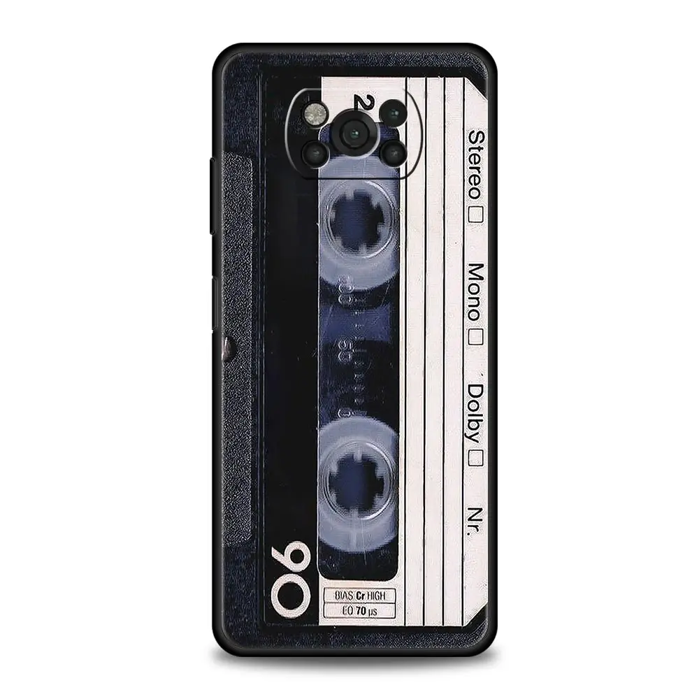 Vintage Cassette Tape Retro-Style Soft TPU Phone Case