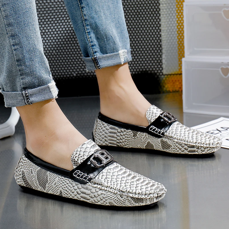 2024Spring Summer Men's Loafers Comfortable Flats Casual Shoes for