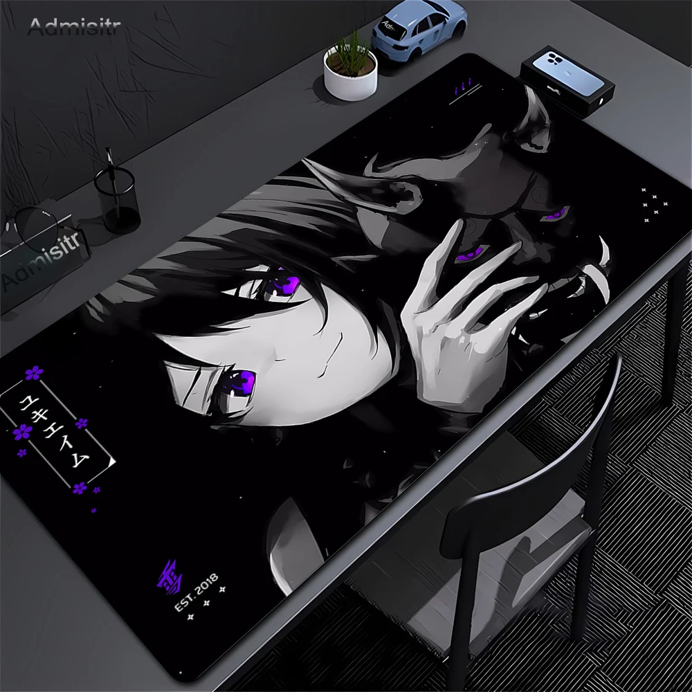 XXL Mouse Pad YUki Aim Gaming Speed Mouse Mat Game Premium Anime Girl Mousepad Professional E-Sports Gamer Desk Mat Keyboard Mat — view 5