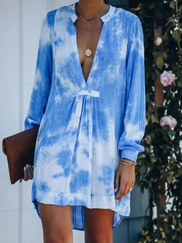 

Fashion Sexy Short Skirt Versatile Thin Gradient Dress Bohemian Dress Summer Clothes For Women Summer Dress Women Dress Elegant