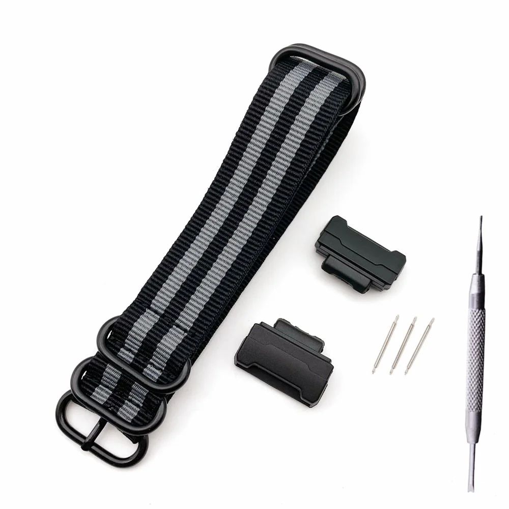 Durable Nylon Watch Strap with 16mm Terminal