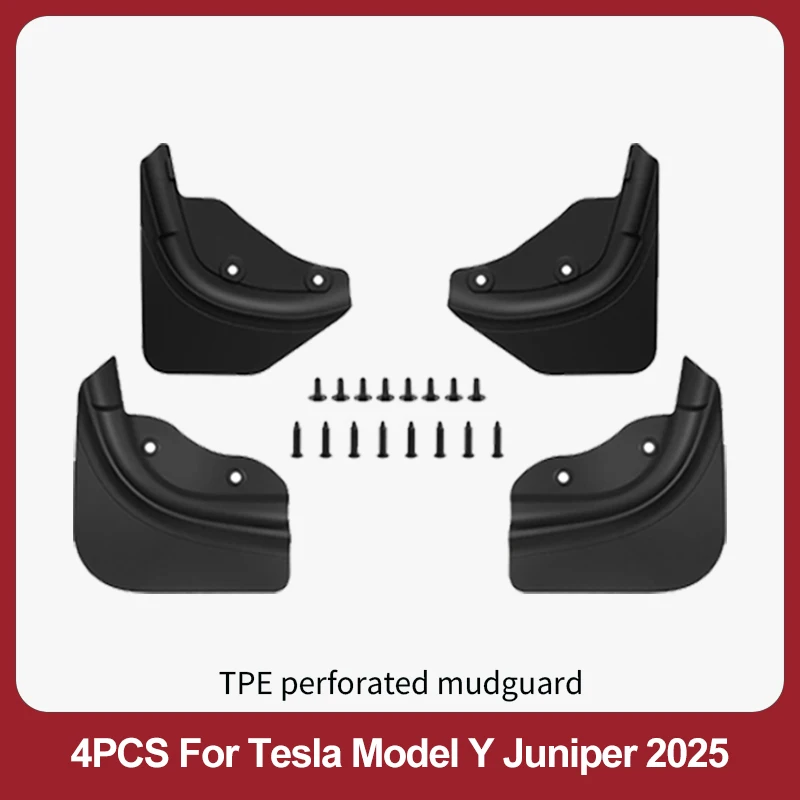 Tesla Model Y Juniper spatborden flexibel TPE rubber