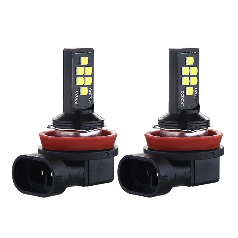 H8 H9 H11 Led Headlight Car Fog Light Bulbs Auto DRL Lamps Led Canbus 30W 12V 24v 3000K 6000K 12000K 2Pcs led bulb led fog light led headlight led light fog and headlight bulbs