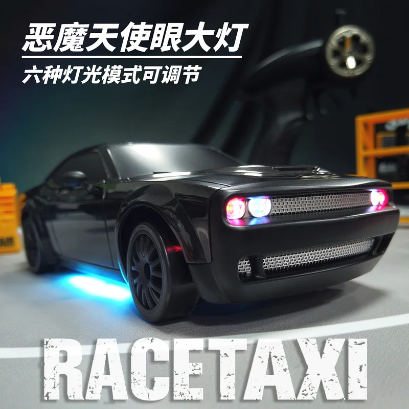 FAYEE professional remote control car Dodge Hellcat four-wheel drive drift sports car 1:20 gyroscope car toy Christmas gift 2