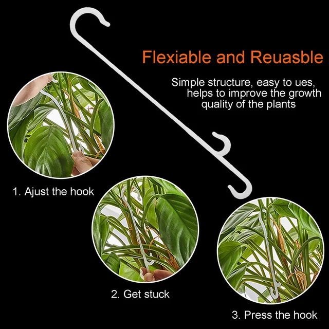 Paradicsom Tartóhorgok A Növények Támogatják Zöldségklipeket, Hogy Megakadályozzák Gyümölcscsoportját, Megcsípje Vagy Leesjen - Image 2