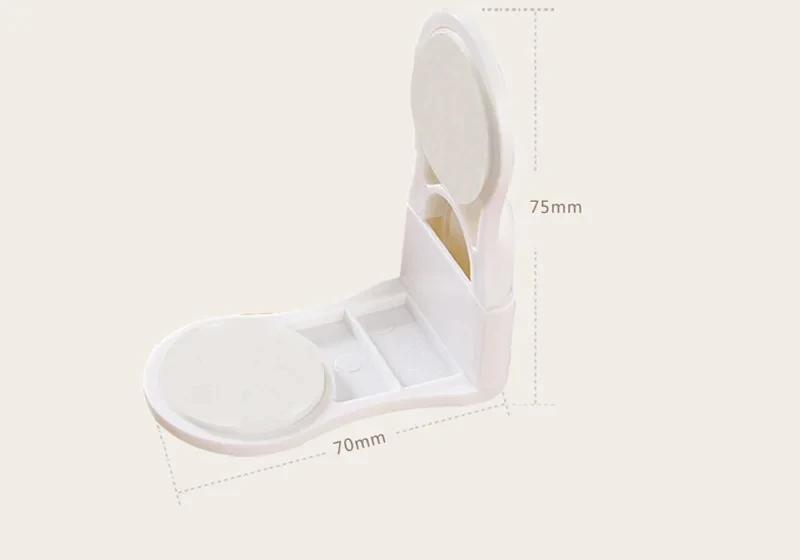 4 stücke Multi-funktionale Schrank Türschloss Anti-Kneifen Hand Kühlschrank Schloss Hause Baby Sicherheit Schutz Locker Schnalle – Detail 5