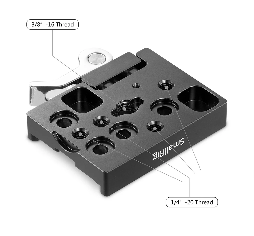 Description Picture 4 of itemSmallRig Camera Monopod Head Quick Release Plate ( Arca-type Compatible) QR Plate For Arca-Swiss Plate Tripod Accessories 2143