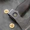 Hand axe hatchet with sheath outdoor backpacking camping hatchet stainless Viking Axe 400g HRC55 5