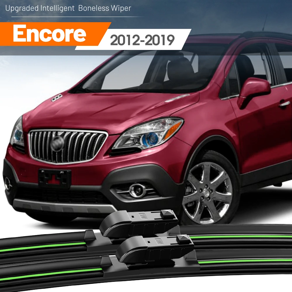2pcsForBuickEncore20122019FrontWindshieldWiperBlades20132014