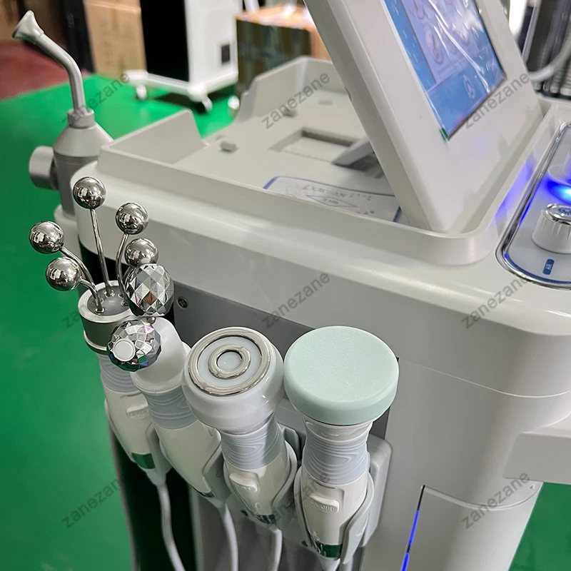 9 az 1-ben többfunkciós mikrodermoabráziós arcápoló gép | H2O2 Bubble Skin Care tisztító és csiszoló szépségápoló eszköz [mikrodermoabrázió, bőrápolás]