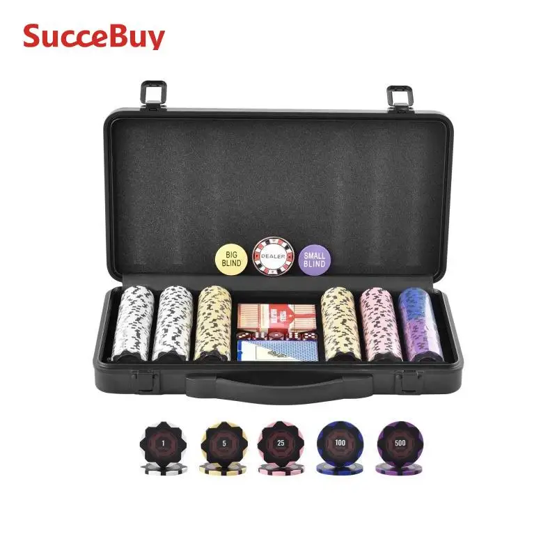 Premium Poker Chip Set for Ultimate Gaming Experience