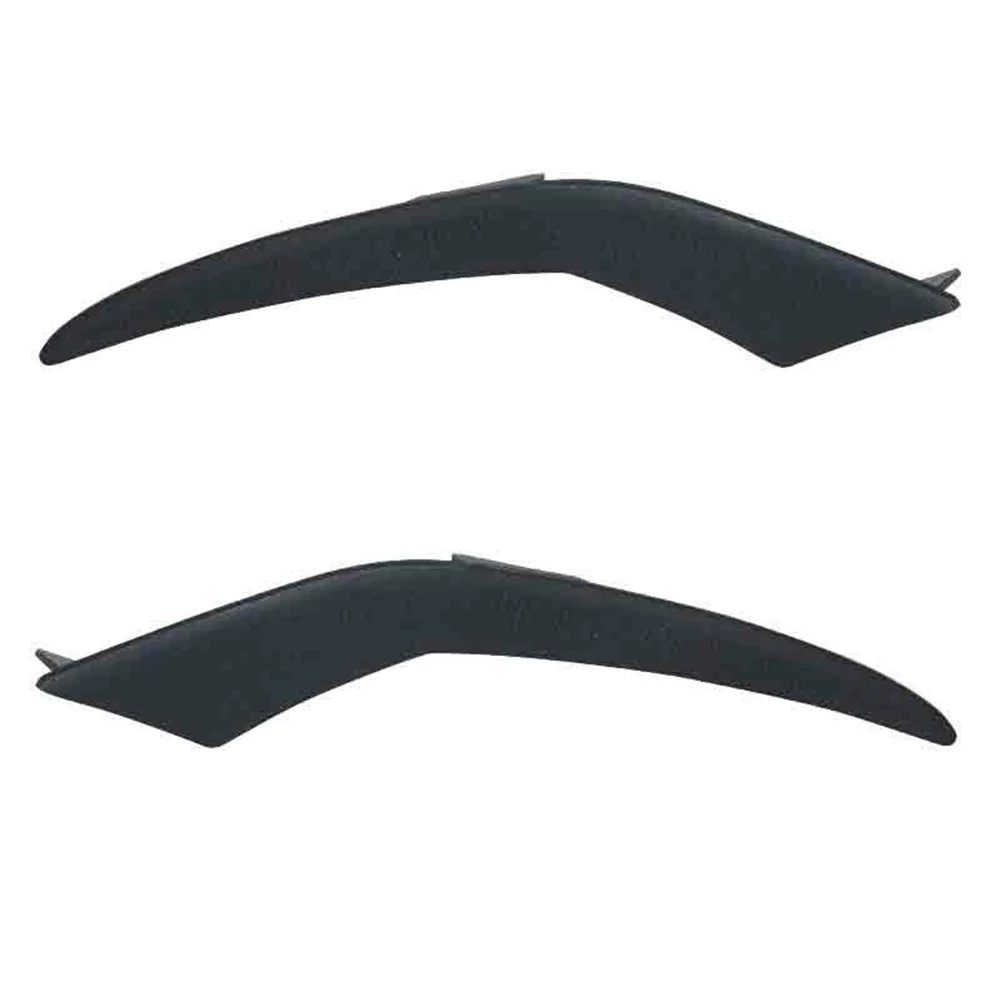 

2pcs Front Fog Light Cover Frame Decoration Trim Black For Toyota For Corolla LE XLE 2020-2021 #81481-02850 #81482-02840