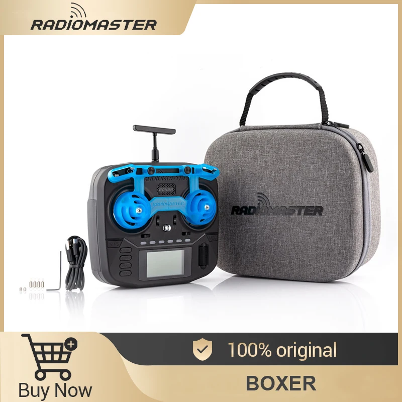 Радиоконтроллер RadioMaster Boxer, двухдиапазонный двойной передатчик Gemini Xrossband ExpressLRS мощностью 1 Вт, открытая система EDGETX, 100% оригинал