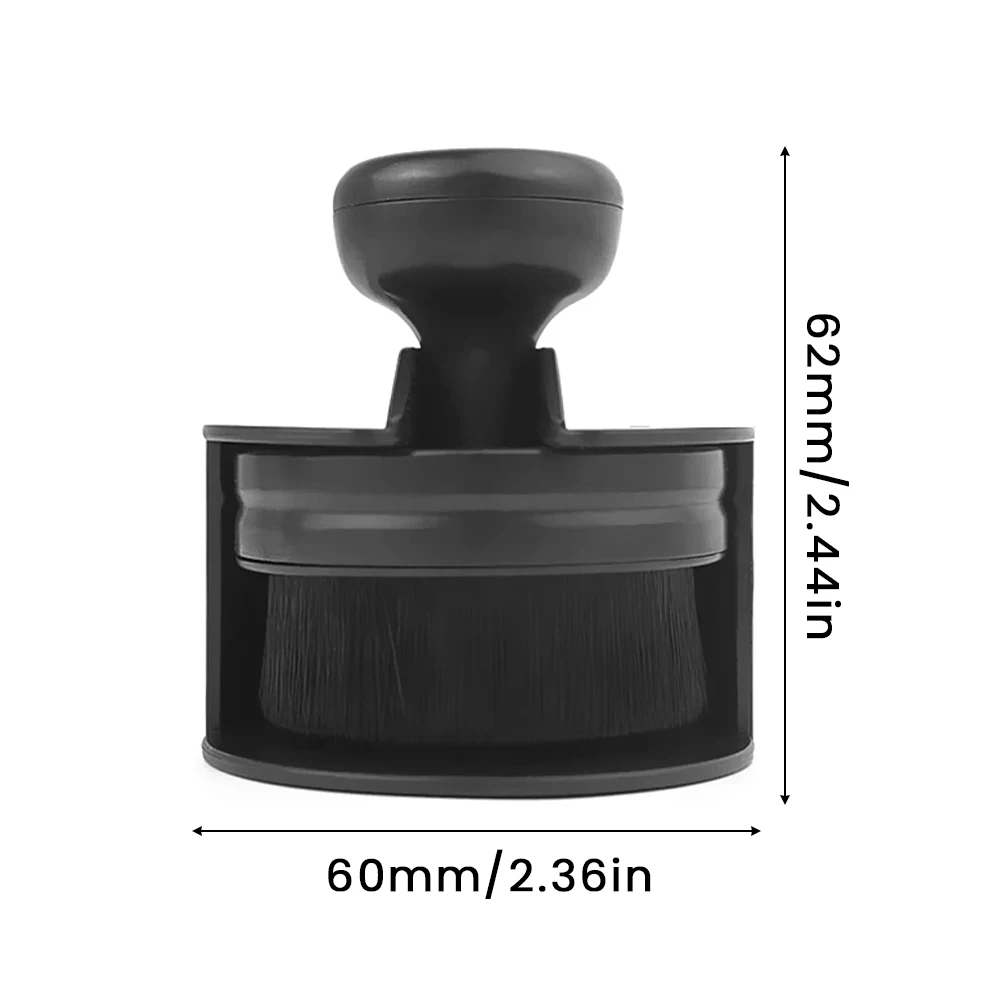 Tire Shine Applicator Brush Handheld Portable High Density For Car With Holder