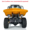 Toys LESU 1/14 4*4 6MDX RC Hydraulic Articulated Dump Truck Differential Lock Axles KIT Radio Control Truck Vehicle Cars TH21517 6