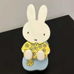 Kawaii Miffy Telescopic Folding Desktop Stand - Cute Cartoon Ornament and Gift (Miffy - 2)