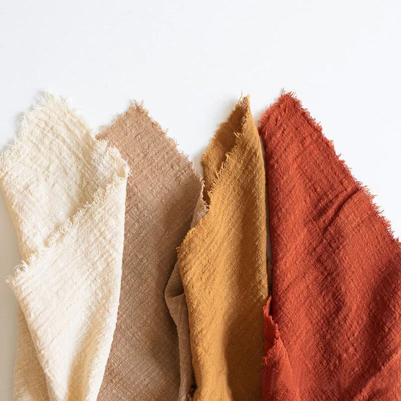Rust Linen Tea Towels Set of 2, Linen Dish Towels ,burnt Orange