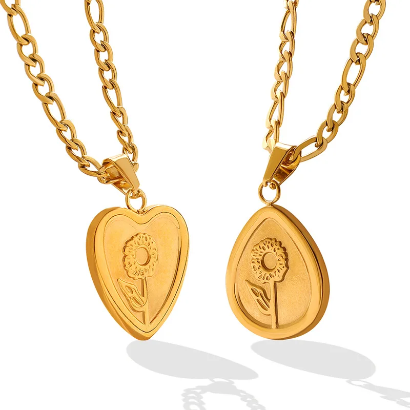 Stainless Steel Jewelry Waterproof Stainless Steel Pendant Necklaces