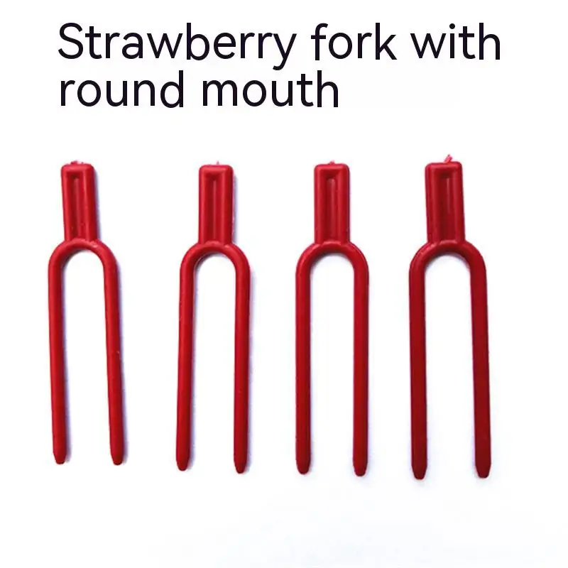 

50PCS Plant Stem Stolon Fixator 55MM Garden Strawberry Planting Fork Watermelon Fastening Fixture Clamp Clip Plant Support