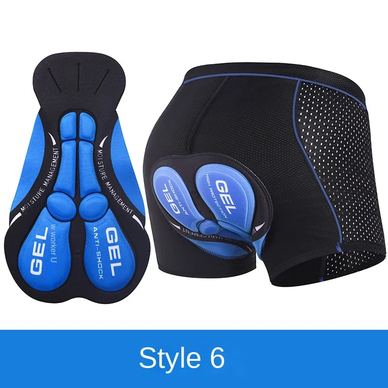 Men's Padded Cycling Shorts – Quick-Dry Bike Riding Underwear 4