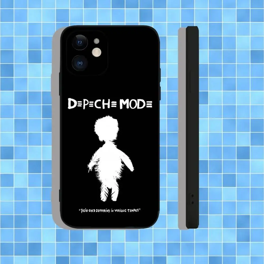 D-Depech Band M-Mode Soft Black Phone Case