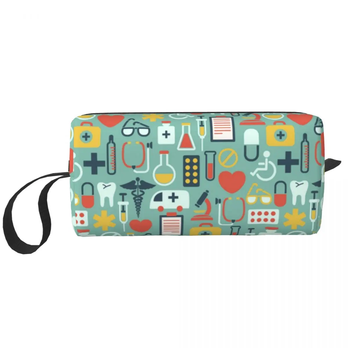 

Travel Nursing Nurse Toiletry Bag Portable Makeup Cosmetic Organizer for Women Beauty Storage Dopp Kit Case