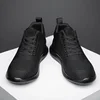 Big Size 37-47 Men Breathable Mesh Elevator Sport Shoes Soft Comfortable 6cm Hidden Heels Lift Height Increasing Casual Sneakes 3