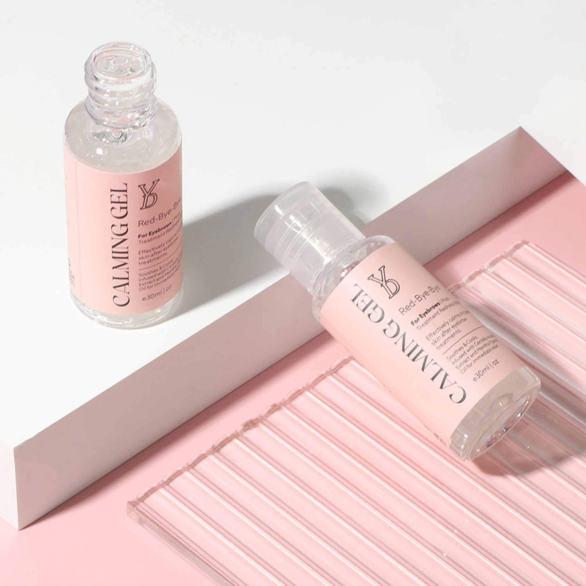 Eyebrow Calming Gel YD Calming Gel for Eyebrows Redness Relief and Promote Recovery Transparent Gel Removal Red Relieve Redness Repair Agent 30ML