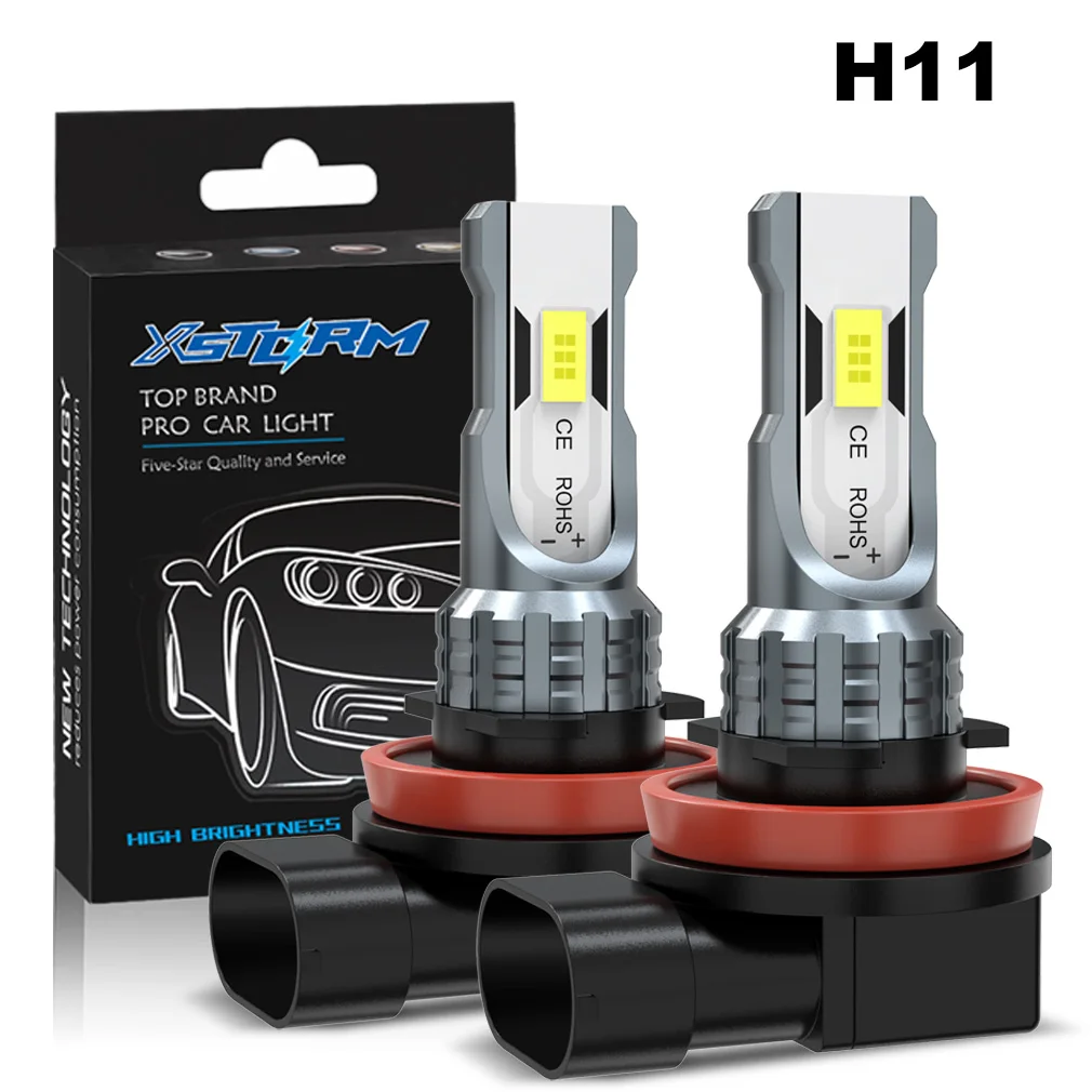 ตัวเลือกสินค้า ไฟหน้า LED ตัดหมอก H7 9005 9006 สว่างคมชัด ติดตั้งง่าย