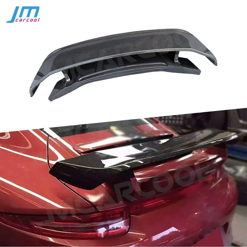 

Кованое углеродное волокно для Porsche 911 991,1 991,2 2012-2018 T стиль гоночный тюнинг спойлер автомобильные аксессуары
