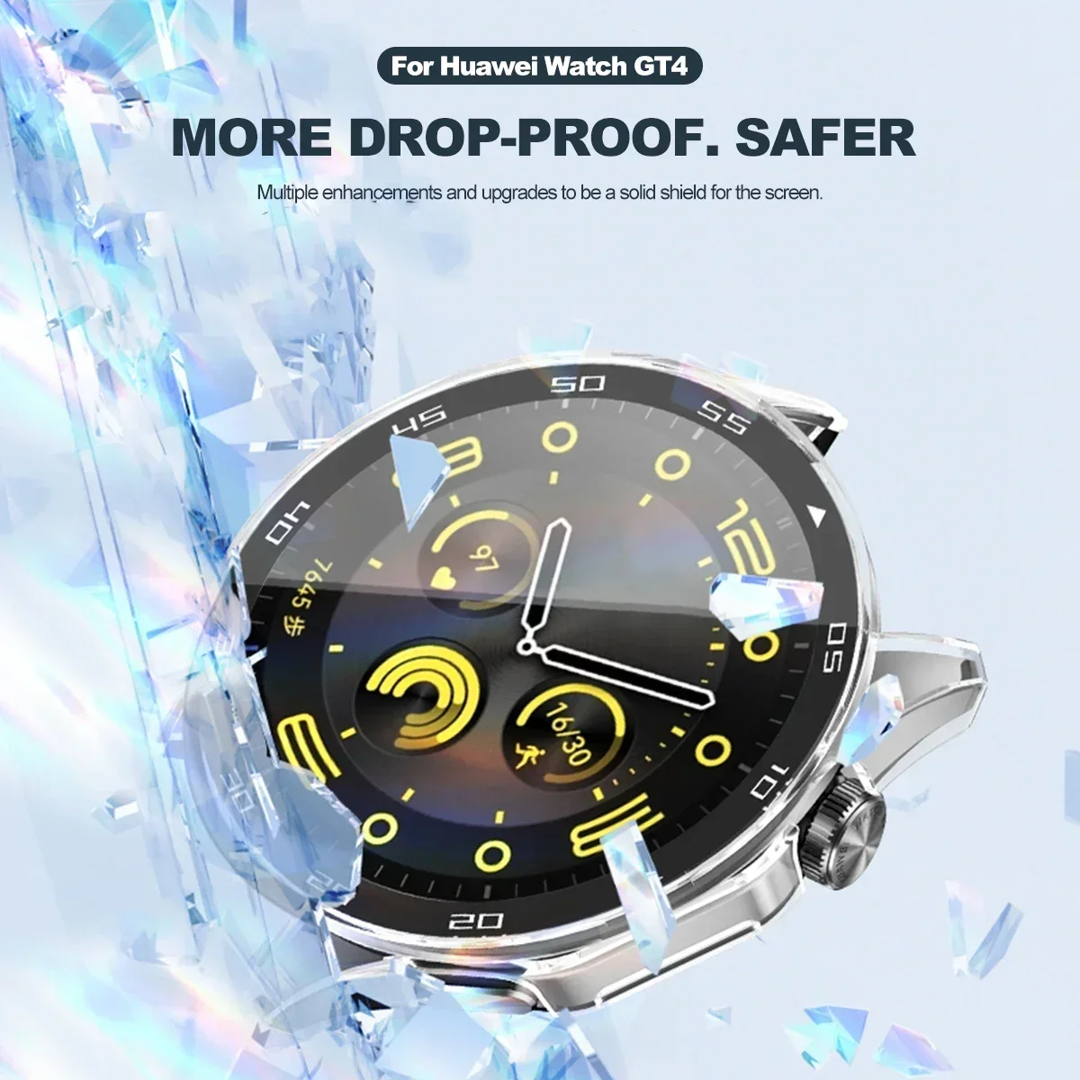 Soft TPU Watch Case with Screen Protector - Protective Shell