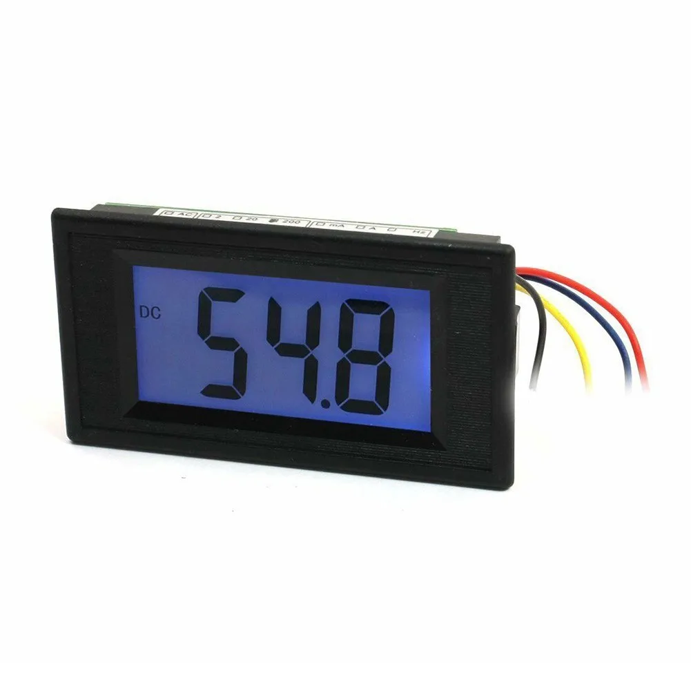 테스트 장비 디지털 패널 전압계 전압계 1개 풍력 에너지 YB5135D 7세그먼트 AC/DC 8-12V 실용