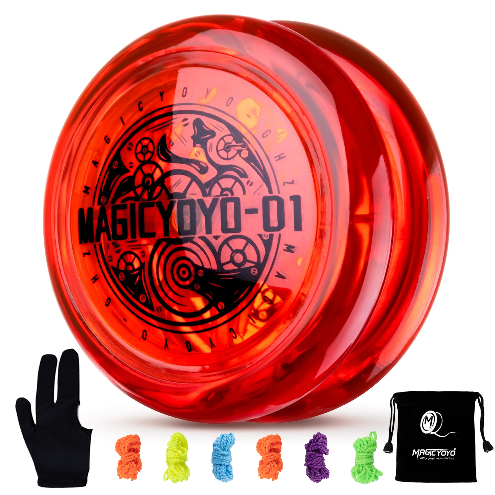 MAGICYOYO Looping Yoyo D1 Plastic Responsive Yoyo For Kids Beginners